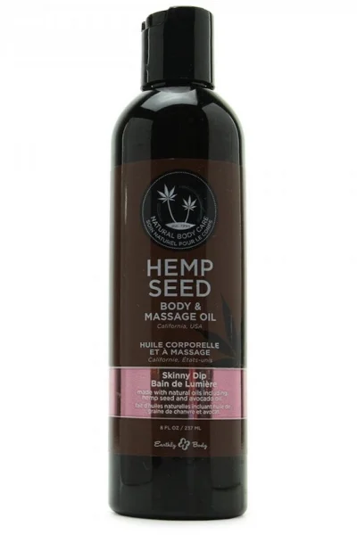 Hemp Seed Massage Oil 8oz/236ml