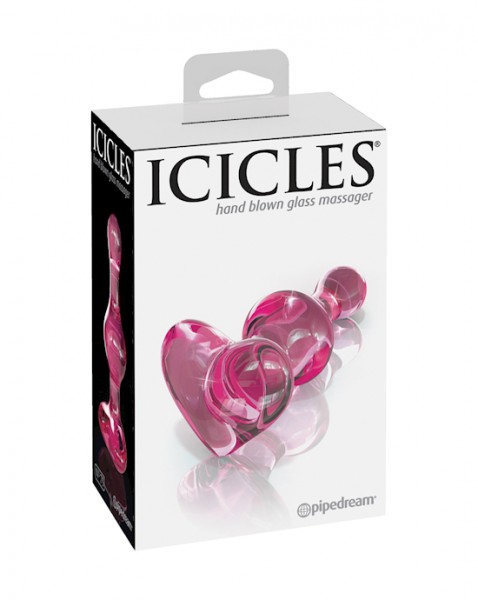 Pipedream Icicles 7.75" Double-Sided Glass Massager