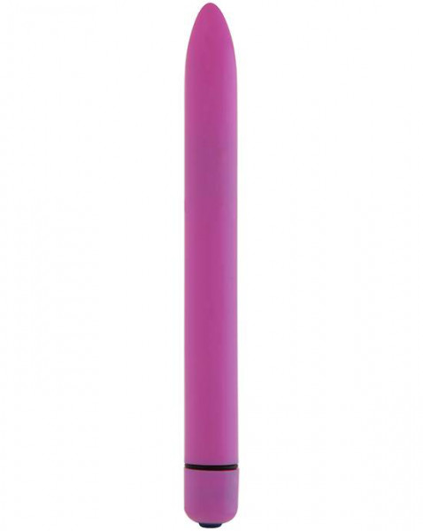 Slim Vibrator - Purple - 6.5 Inch