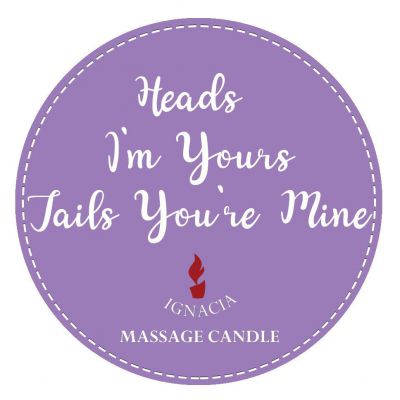 Massage Candle Heads I m Yours Tails Youre Mine 135g