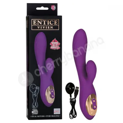 Entice Raspberry Vivien Vibrator