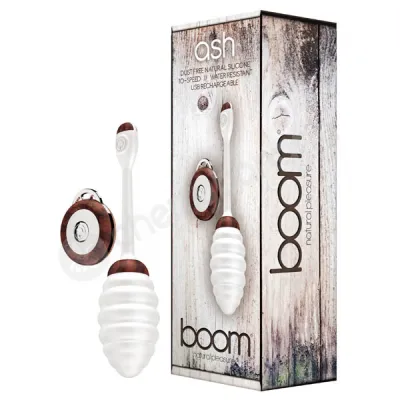 Boom Ash White Bullet Vibrator