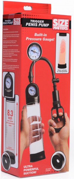 Trigger Penis Pump + Gauge
