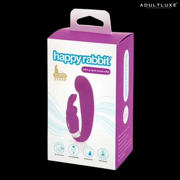 Happy Rabbit G-Spot Clitoral Curve Vibrator