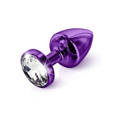 Anni Round T3 Butt Plug Purple 35mm