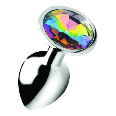 Rainbow Prism Gem Anal Plug Small
