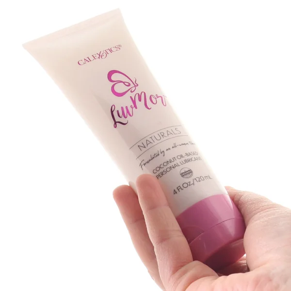 LuvMor Naturals Coconut Oil-Based Personal Lubricant By CalExotics - 4 fl oz