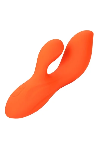 California Exotic Stella Dual Teaser - 6.5" Liquid Silicone Rabbit Vibrator