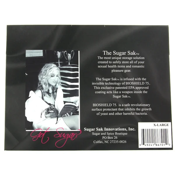 Sugar Sak Antibacterial Toy Bag Extra Large - Pink