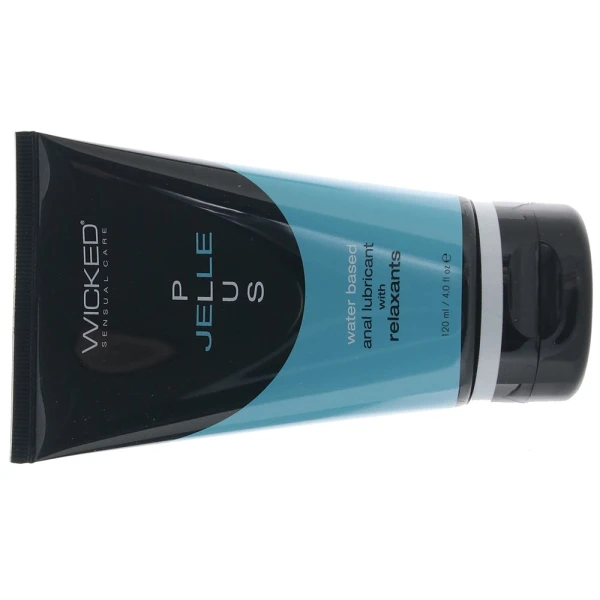 Wicked Jelle Plus Anal Personal Lubricant With Relaxants 4 fl oz