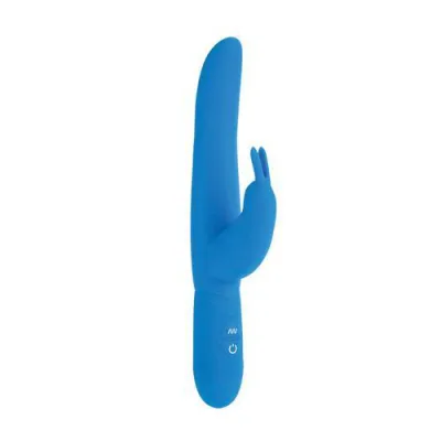 Posh 10 Function Silicone Bounding Bunny Blue