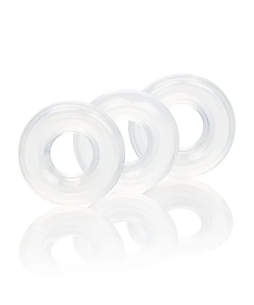 Set of 3 Silicone Stacker Rings