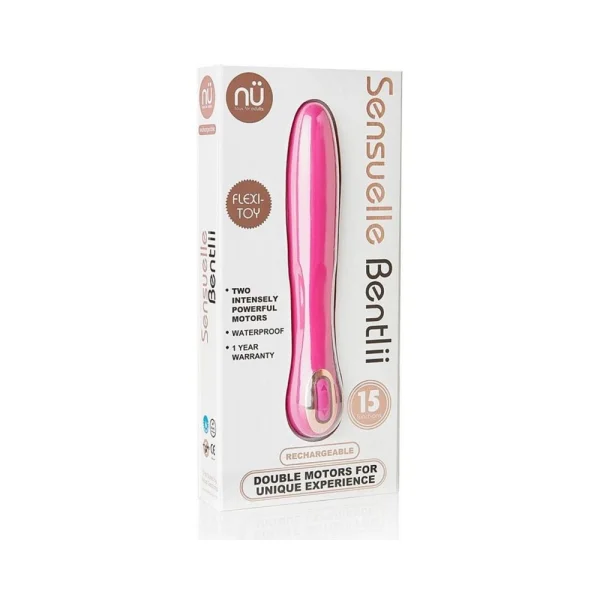 Sensuelle Bentlii 2 Motors Flexible Pink Vibrator — image 6 of 6