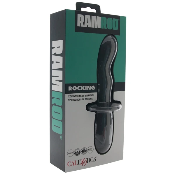 Ramrod Rocking Rechargeable Waterproof Silicone Vibrating Anal Probe By CalExotics
