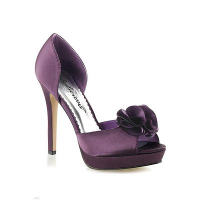 Fabulicious by Pleaser 4 3 4 Eve Peeptoe Pump