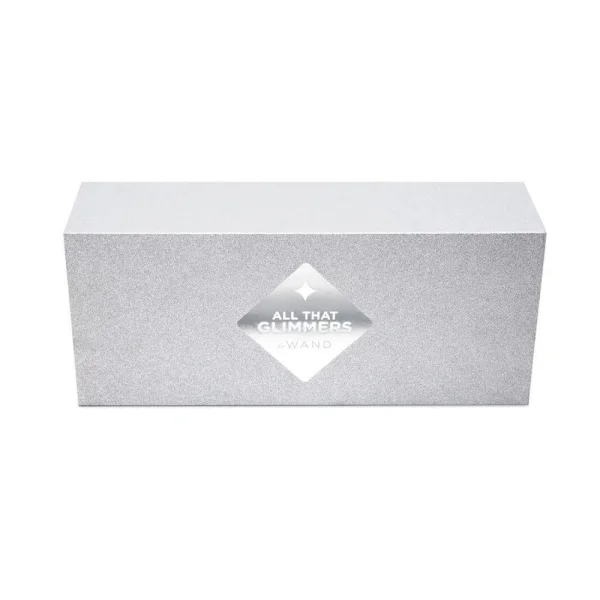 Le Wand 'All that Glimmers' Small Wand Vibrator - White
