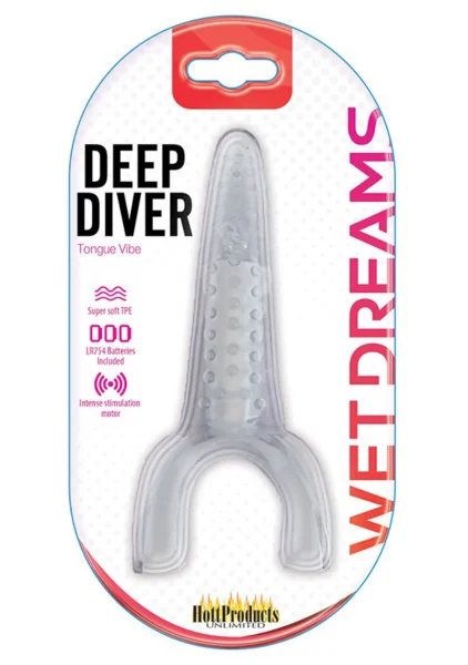 Deep Diver Tongue Vibe (Clear)