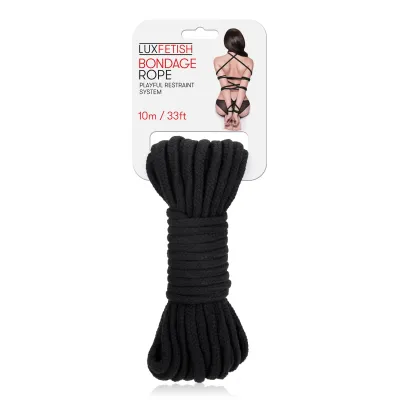 Bondage Rope 10m 33ft Black