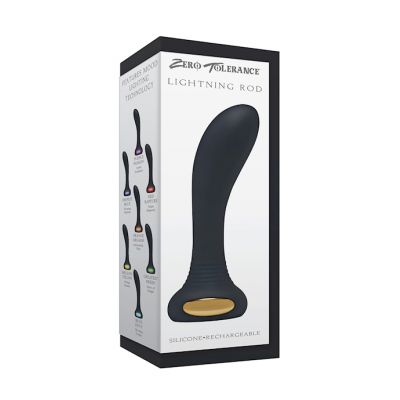 Zero Tolerance Rechargeable Lightning Rod Black 5 3 Inch