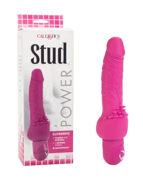 Waterproof Power Stud - Cliterrific (Pink)