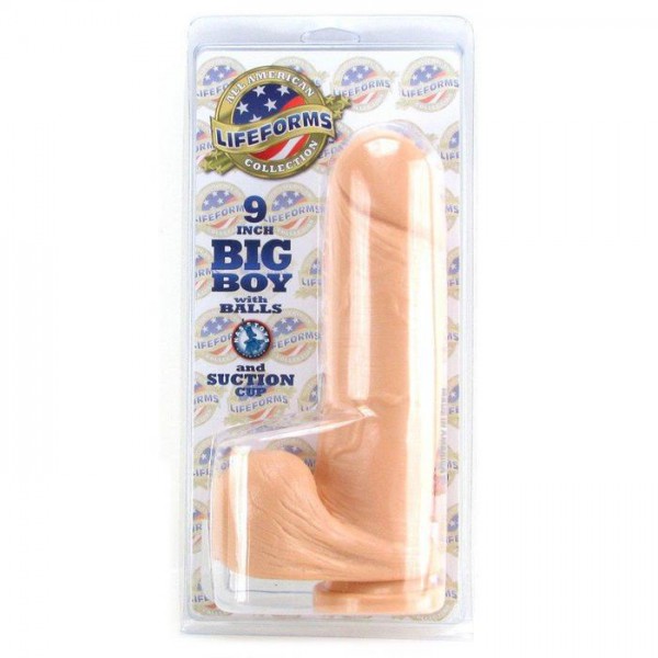 All American 9 Inch Big Boy With Balls & Suction Cup — image 6 of 7