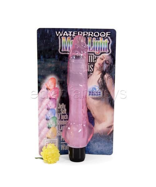 Waterproof mood-light slimline penis — image 4 of 6
