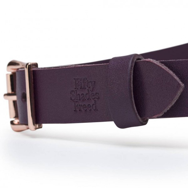 FIFTY SHADES FREED CHERISHED COLLECTION LEATHER BLINDFOLD