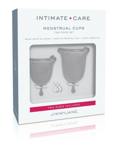 Jimmy Jane Reusable Silicone Menstrual Cups (2 Pack)