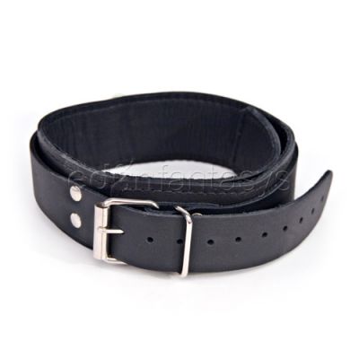 Collar with bondage ring