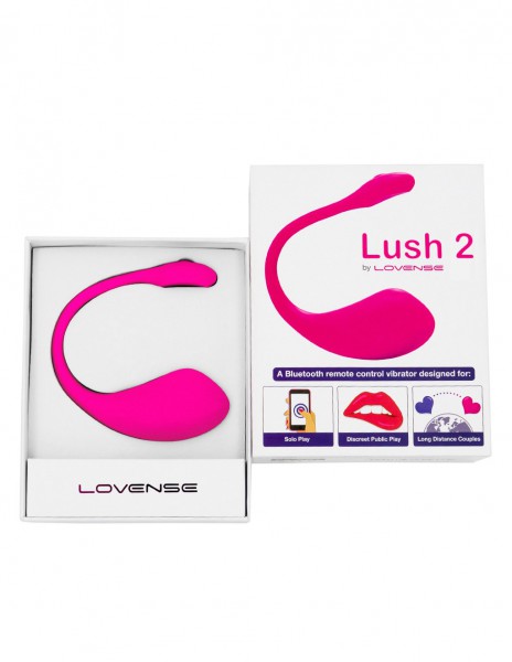Lovense Lush 2 App Controlled Rechargeable Love Egg Vibrator