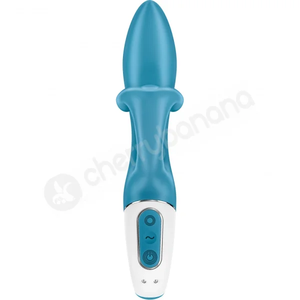 Satisfyer Embrace Me Flexible Dual Stimulation Turquoise Rabbit Vibrator