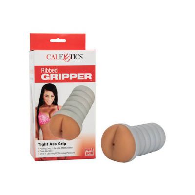 Ribbed Gripper Tight Ass Brown