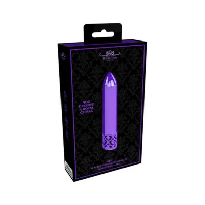 Royal Gems Glitz Abs Rechargeable Bullet Purple