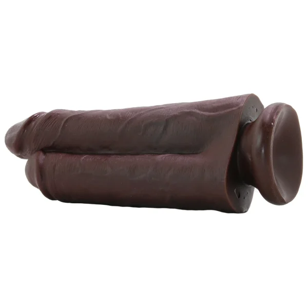 King Cock 9" Two Cocks One Hole Dildo
