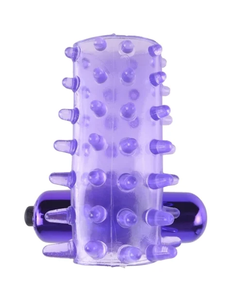 Fantasy C-Ringz Vibrating Super Sleeve Purple