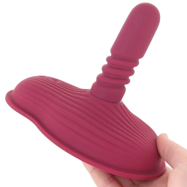 Dual Rider Thrust & Grind Silicone Rechargeable Grinding Vibrator With Remote By CalExotics