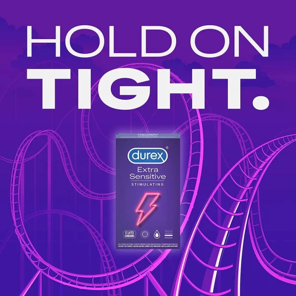 Durex Extra Sensitive "Stimulating" Condoms (12-Pack) — image 8 of 19