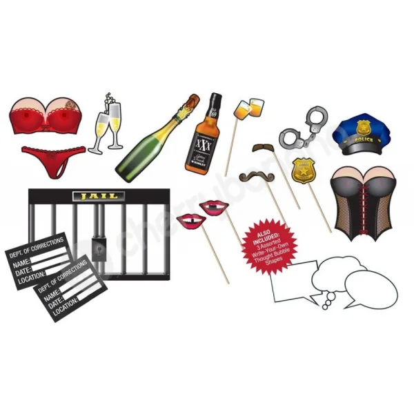 Bad Bad Girl Photo Prop Set
