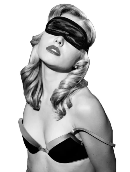 S&M - Satin Blindfold Black — image 5 of 6