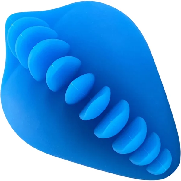 Shagger Soft Silicone Dildo Base Stimulation Cover For Harness Play - Azure