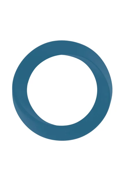 Infinity - Thin - Large Cockring (Blue) — image 10 of 12