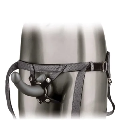 The Royal UltraSoft Set Crotchless Strap On With GProbe 7 5 Inch
