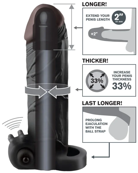 Fantasy X-tensions Vibr Real Feel 2in. Ext