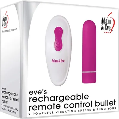Adam Eve Remote Control Bullet Vibrator