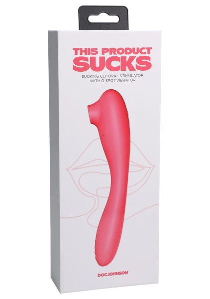 This Product Sucks - Sucking Clitoral Stimulator with Bendable G-Spot Vibrator