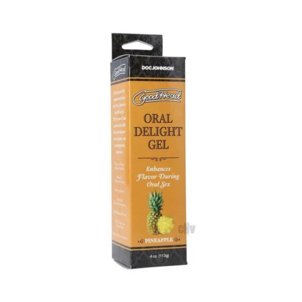 Goodhead Oral Delight Gel Pineapple 4 Oz.
