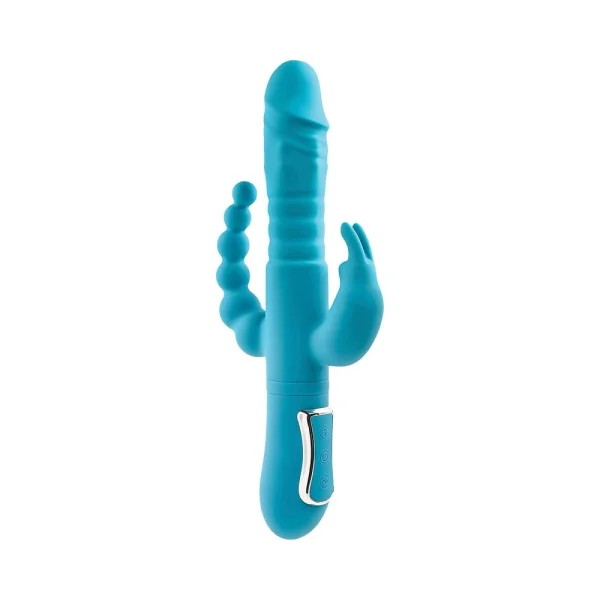 A&e Eve's Thrusting Triple Joy Rabbit Teal — image 4 of 11