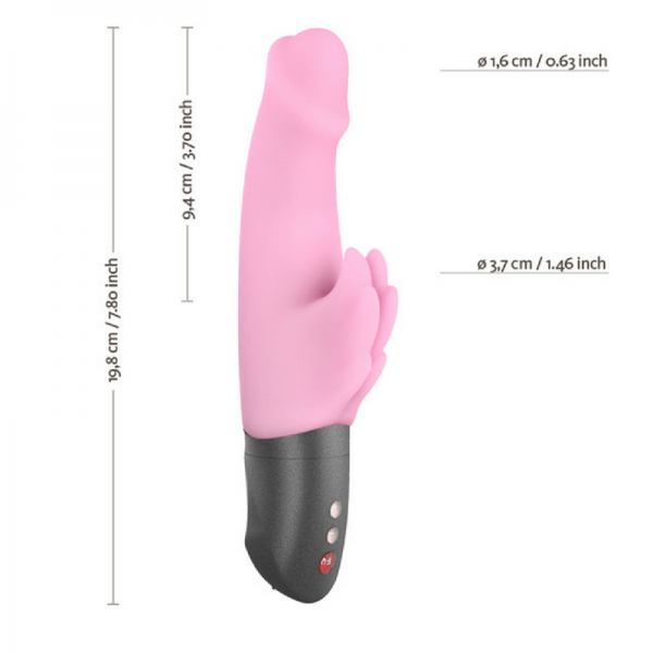 Darling Devil Silicone Vibrator With Battery+ Hybrid Technology by Fun Factory