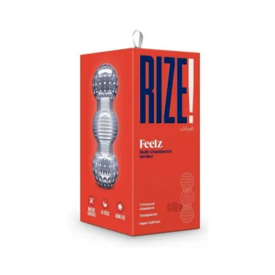 Sleeves Rize Feelz Multi chambered Stroker Clear