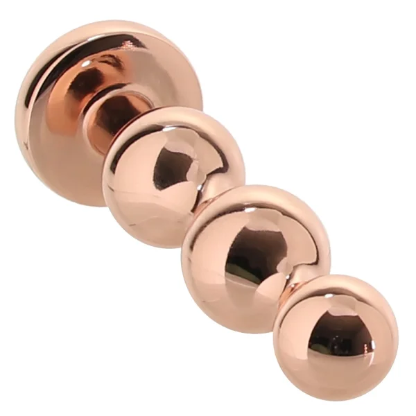 Gold Digger Set, 3-Pack Metal Anal Beads